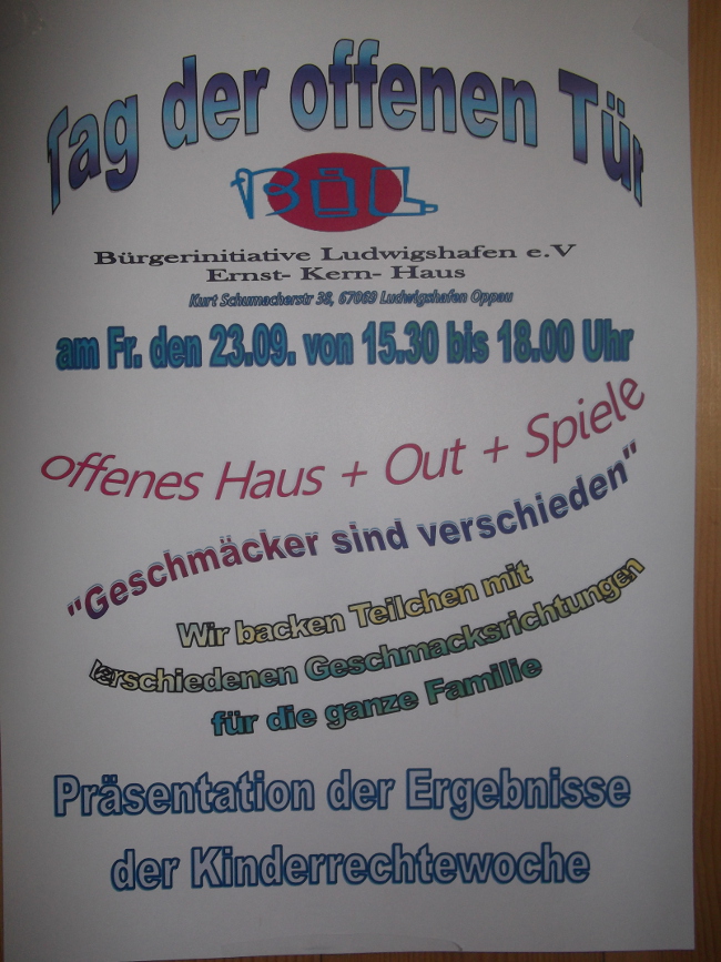 Tag der offenen T�r